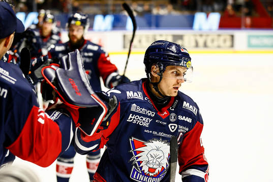 Linköpings Markus Ljungh jublar