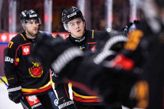 Luleås Jesper Sellgren jublar