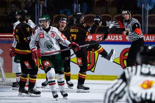 Luleås Isac Brännström jublar