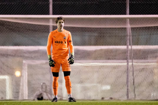 Helsingborgs målvakt Nils Arvidsson