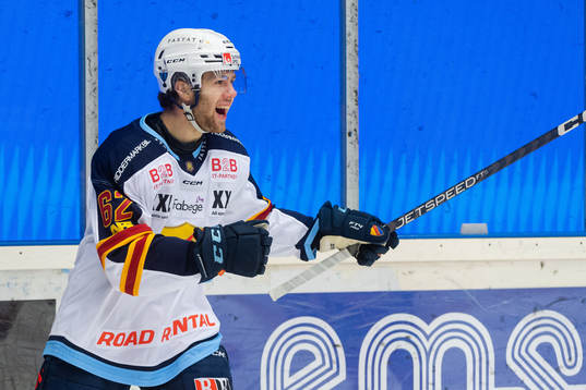 Djurgårdens Wiktor Nilsson jublar