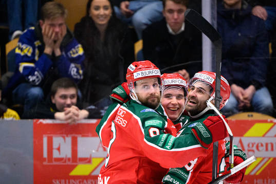 Frölundas Jan Mursak jublar