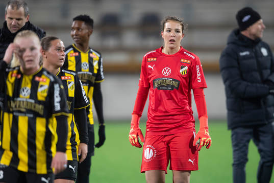 Häckens Målvakt Kajsa Höglund Jansson