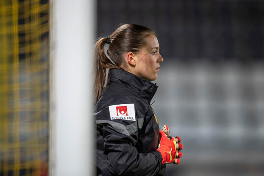 Häckens Målvakt Kajsa Höglund Jansson