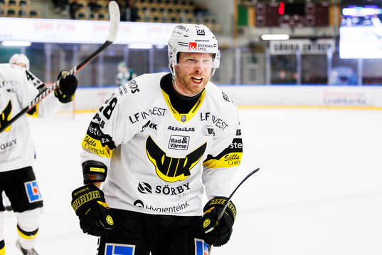 Västerås Lukas Zetterberg jublar