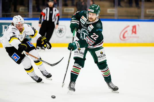 Västerås Mikael Frycklund och Tingsryds Tobias Björklund