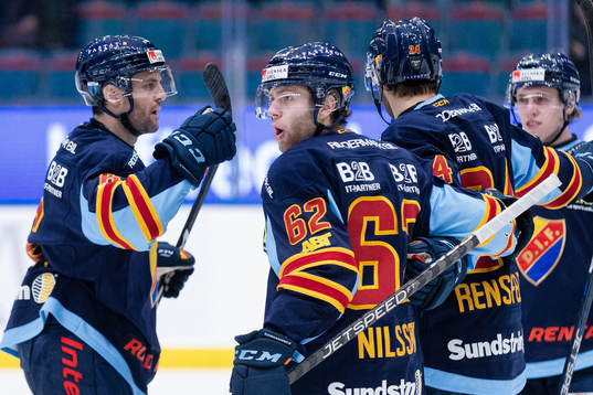Djurgårdens Stefan Elliott, Wiktor Nilsson och Ludvig