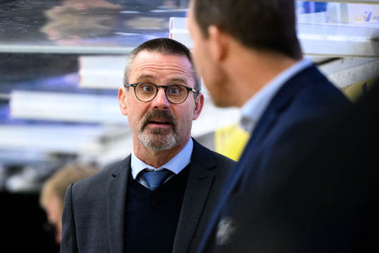 HV71s tränare Tommy Samuelsson