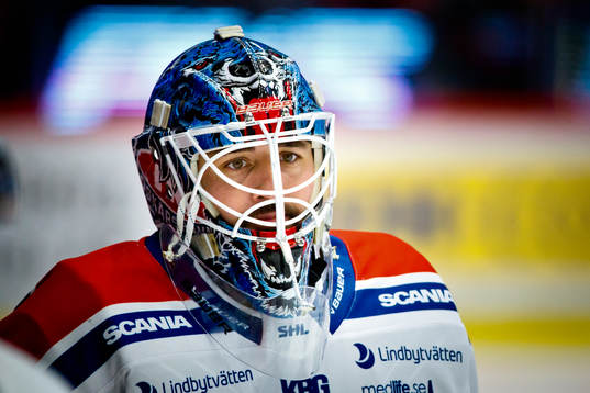 Oskarshamns målvakt Joe Cannata