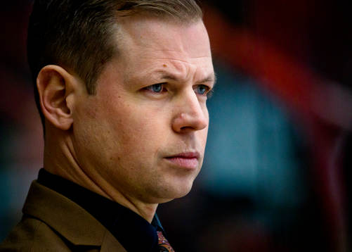 Oskarshamns tränare Martin Filander