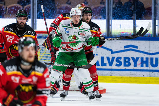 Rögles Anton Bengtsson och Luleås Jonathan Andersson