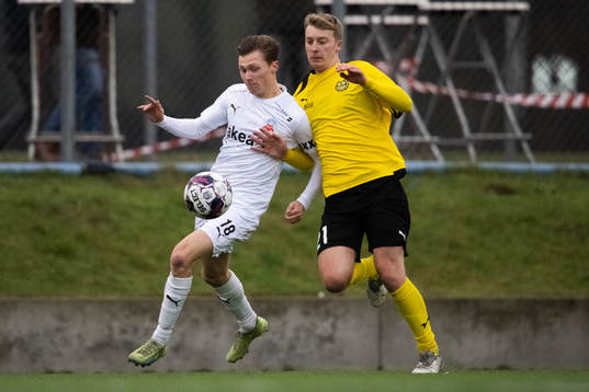 Helsingborgs Anton Nilsson och Johan Persson Åhstedt