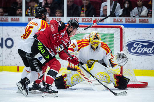 Malmö Redhawks Carl Söderberg mot Brynäs Simon