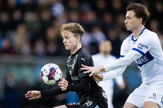 Halmstads Alexander Johansson och IFK Göteborgs Carl Johansson