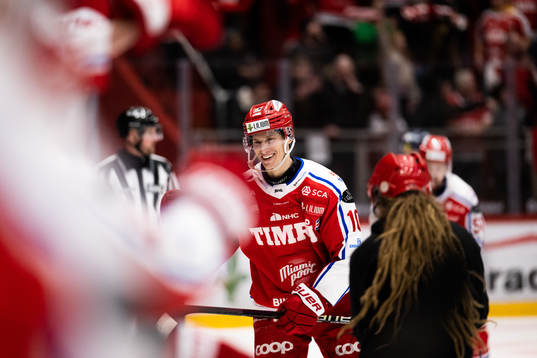 Timrås Robin Alvarez jublar