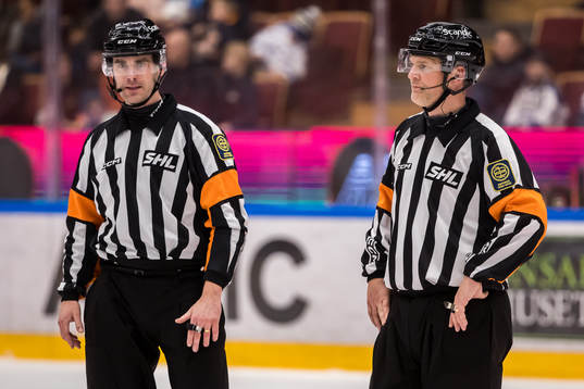 Domare Richard Magnusson och Domare Mikael Nord