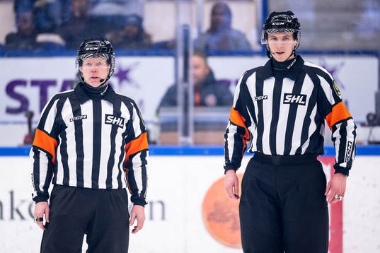 Domare Pehr Claesson och Domare Christoffer Holm