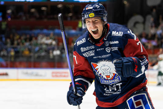 Linköpings Markus Hännikäinen jublar