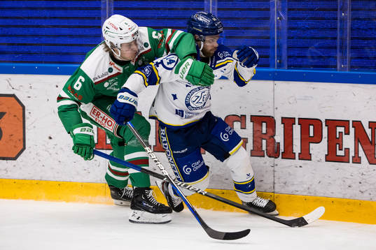 Rögles Tony Sund och Leksands Oskar Lang