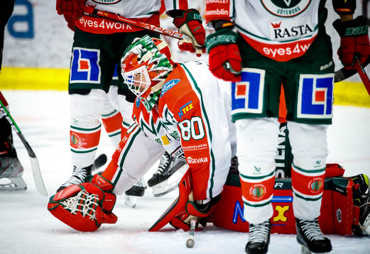 Frölundas målvakt Frederik Dichow