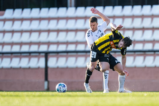 Odds Espen Ruud och Häckens Lars Olden Larsen