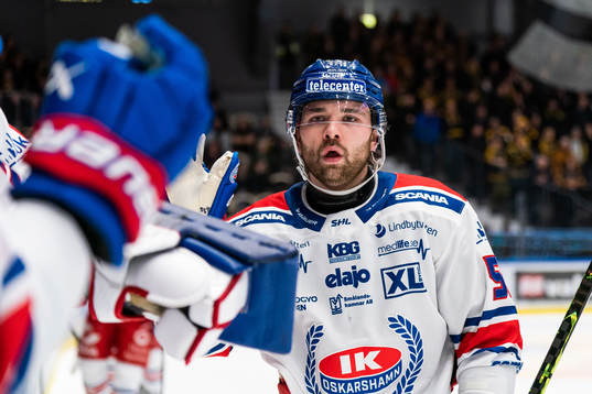 Oskarshamns David Quenneville jublar