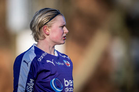 Helsingborgs målvakt Hannah Tegestål
