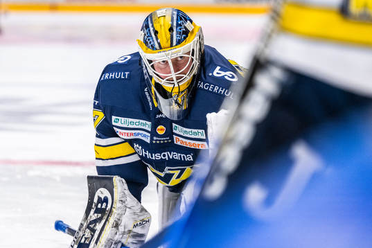 HV71s målvakt Jonas Gunnarsson