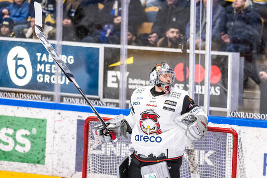 Malmö Redhawks målvakt Brandon Maxwell