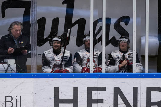 Malmö Redhawks Pathrik Westerholm, Lance Bouma och Marcus