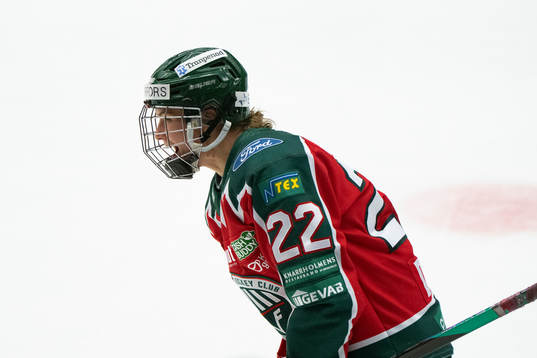 Frölundas Andrea Dalen jublar