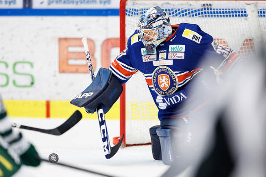 Växjös målvakt Emil Larmi