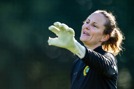 Målvaktstränare Sofia Lundgren