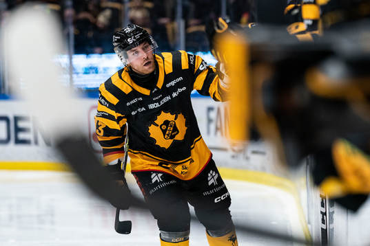 Skellefteås Filip Sandberg jublar