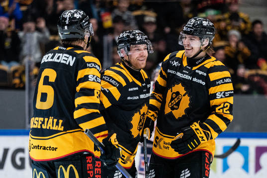 Skellefteås Måns Forsfjäll, Filip Sandberg och Jonathan