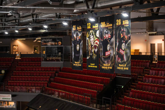 Vepor i taket med tidigare Brynässpelarna Anders Huss,