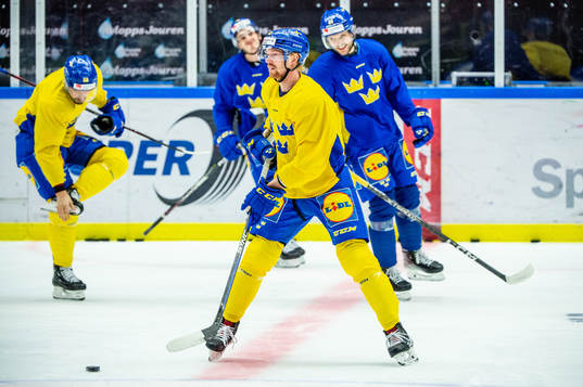 Joakim Nordström of Sweden at a practice session
