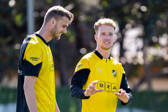 Johan Hammar och Samuel Gustafson