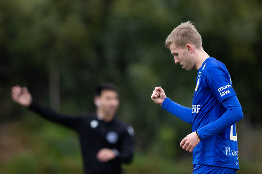 IFK Göteborgs Elias Hagen jublar