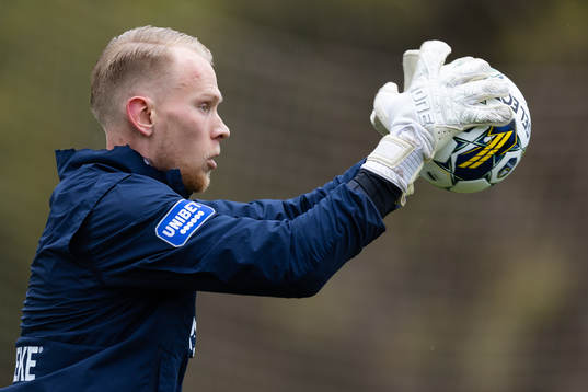 IFK Göteborgs målvakt Pontus Dahlberg innan