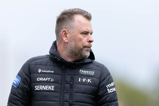 IFK Göteborgs tränare Mikael Stahre innan