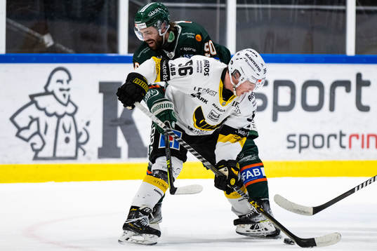 Kristianstads Rikard Olsen och Västerås Alexander Lunsjö