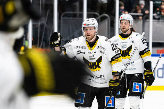 Västerås Lukas Zetterberg jublar