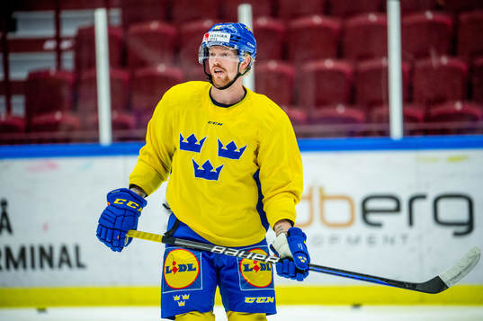 Joakim Nordström of Sweden at a practice session