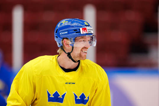 Joakim Nordström of Sweden at a practice session ahed of