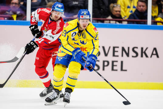 Jakub Flek of Czech Republic Lucas Wallmark of Sweden