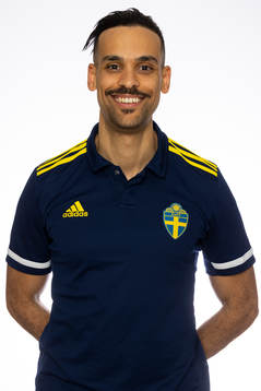 Domare Farouk Nehdi poserar för ett porträtt den 10 februari 2023 i Stockholm. 