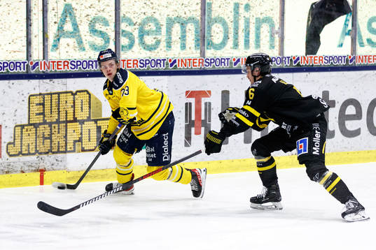 Södertäljes Albert Sjöberg och Västerås Nicholas Albano