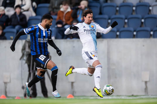 Sirius Kristopher Da Graca och Djurgårdens Jesper Löfgren