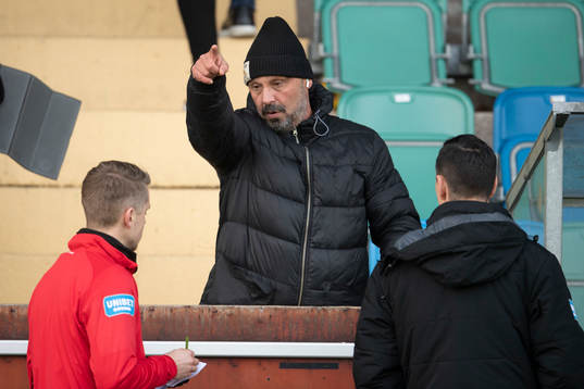 Utsiktens assisterande tränare Henrik Fridolvsson, manager